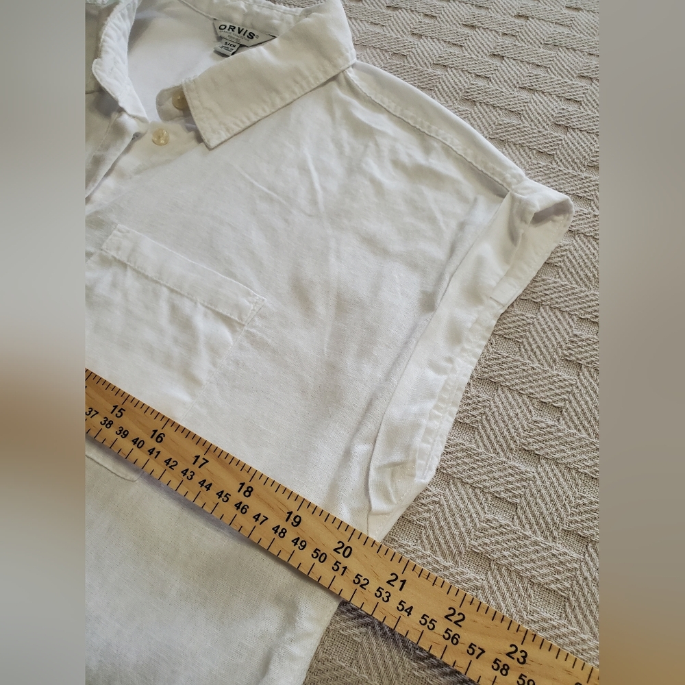 Orvis Linen Blend Shirt - Picture 8 of 11